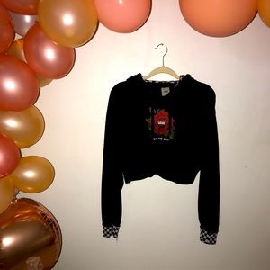 VANS Crop Top Sweatshirt